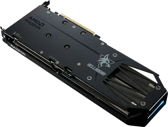 PowerColor Hellhound Radeon RX 9060 XT, 16GB GDDR6, HDMI, 2x DP