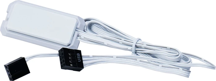 Lian Li Uni Fan SL Wireless LCD 120 ARGB, weiß, LED-Steuerung, 120mm, 3er-Pack