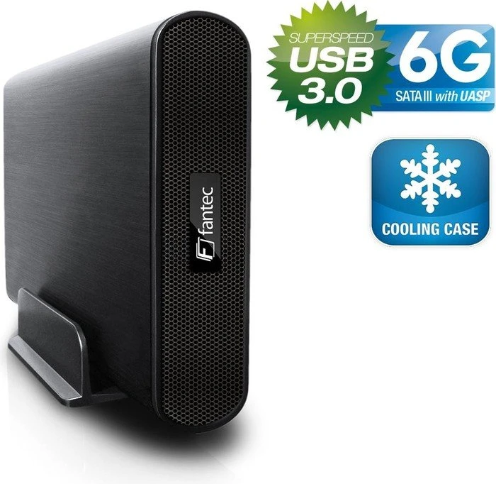 Fantec AluAir U3-6G schwarz, USB-B 3.0