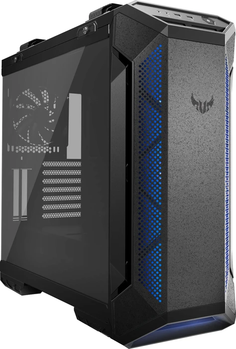 ASUS TUF Gaming GT501, schwarz, Glasfenster