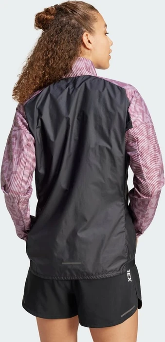adidas Terrex Trail Running Laufjacke burgundy/preloved fig (Damen)