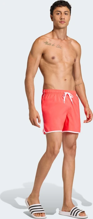 adidas Water Reactive Graphic 5-Inch Badeshorts lucid red/white (Herren)