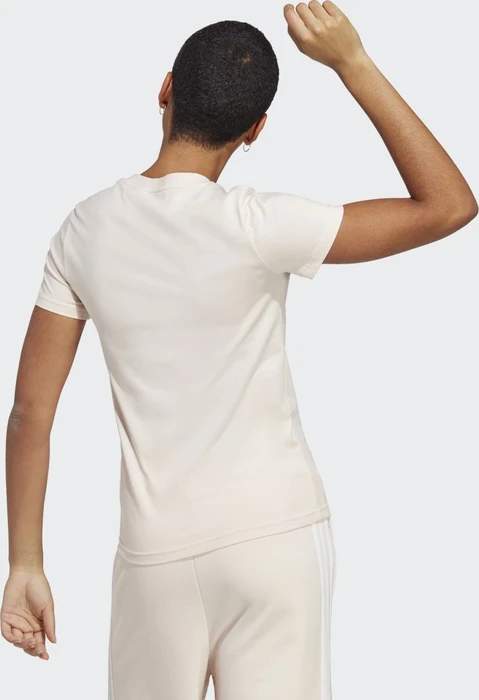 adidas Loungewear Essentials Slim Logo T-Shirt kurzarm wonder quartz/white (Damen)