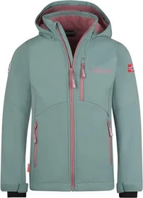 Trollkids Balestrand Funktionsjacke glacier green/orchid (Junior)