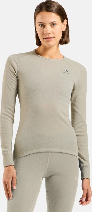 Odlo Active Warm Eco Funktionsshirt langarm agate gray (Damen)