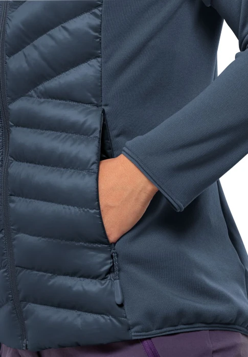 Jack Wolfskin Routeburn Pro Hybrid Jacke midnight sky (Damen)