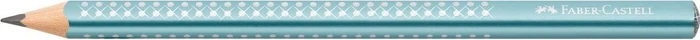 Faber-Castell Jumbo Sparkle Bleistift B graphit, Ocean Metallic
