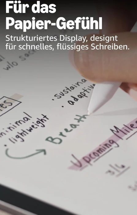 Amazon Kindle Scribe Colorsoft 1. Gen (2025), Graphit, 64GB Flash, mit Premium Eingabestift