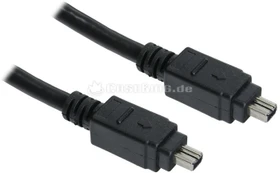 FireWire IEEE-1394 Kabel, 4-Pin auf 4-Pin, 3m