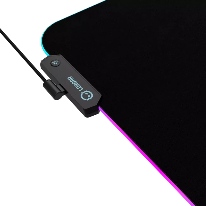 Lorgar Steller 919 Extra-Large RGB Gaming Mousepad, 900x360mm, schwarz