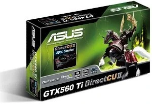 ASUS GeForce GTX 560 Ti DirectCU II, ENGTX560 Ti DCII/2DI/1GD5 Ti, 1GB GDDR5, 2x DVI, Mini HDMI