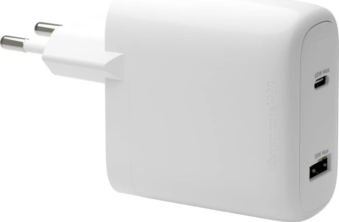 dbramante1928 re-charge Pro Wandladegerät USB-C 65W + USB-A 18W weiß