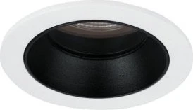 Brumberg Altero-R LED-Einbauleuchte 3000K rund weiß/schwarz