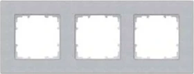 Siemens DELTA miro Rahmen 3-Fach, aluminiummetallic