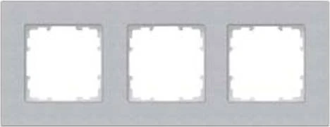 Siemens DELTA miro Rahmen 3-Fach, aluminiummetallic