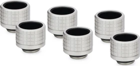 Thermal Grizzly DeltaMate Fitting HT16 16mm G1/4" Nickel, 6er-Pack