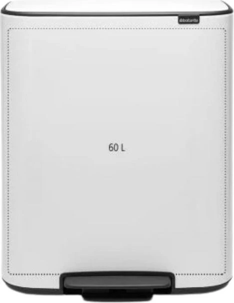 Brabantia Bo Treteimer 60l mineral concrete grey