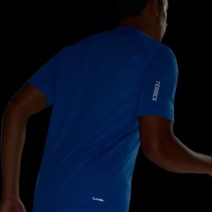 adidas Terrex Xperior Climacool+ Laufshirt kurzarm ray blue (Herren)