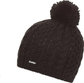 Eisbär Afra Pompon Mütze schwarz (Damen)