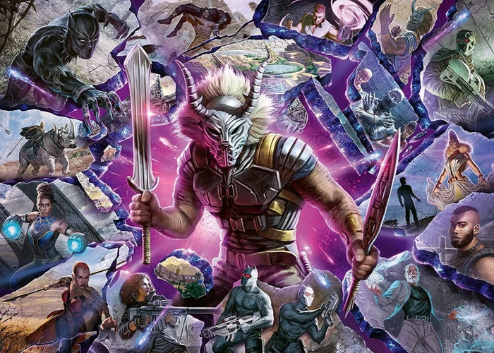 Ravensburger Puzzle Marvel Villainous Killmonger
