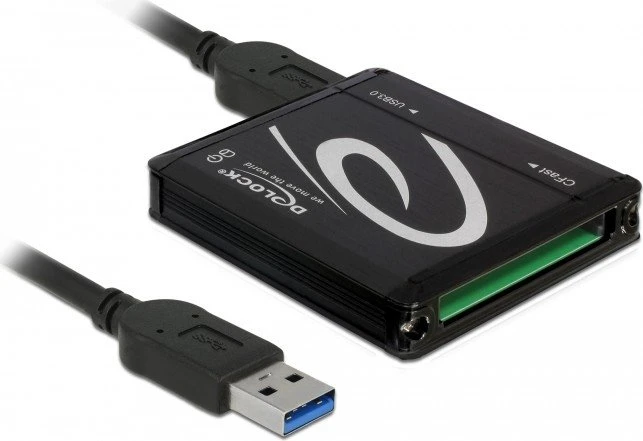 DeLOCK CFast Single-Slot-Cardreader, USB 3.0 Micro-B [Buchse]