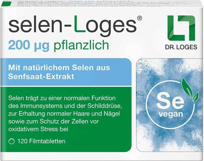 Selen-Loges 200µg pflanzlich Filmtabletten
