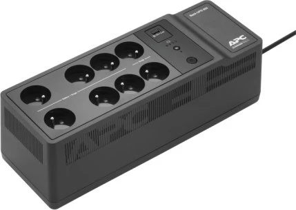 APC Back-UPS, 650VA, Steckdosenleiste, 8x Typ-E, USB