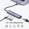 Ugreen 4-in-1 USB-C Ethernet Adapter, USB-C 3.0 [Stecker] Vorschaubild