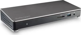 StarTech Thunderbolt 3 Dual-4K Dockingstation mit SD Card Reader, 85W (TB3DOCK2DPPU)