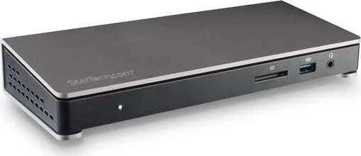 StarTech Thunderbolt 3 Dual-4K Dockingstation mit SD Card Reader, 85W