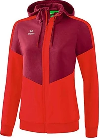 Erima Squad Tracktop Trainingsjacke bordeaux/rot (Damen)