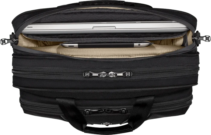 Wenger Legacy Black Series 16" Laptop-Aktentasche, schwarz