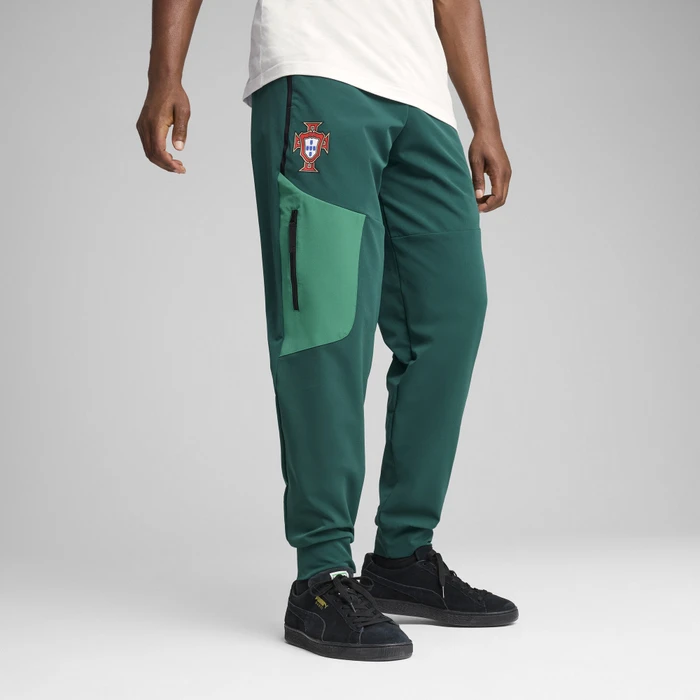 Puma Portugal Pumatech Trainingshose lang green lagoon/botanic green (Herren)