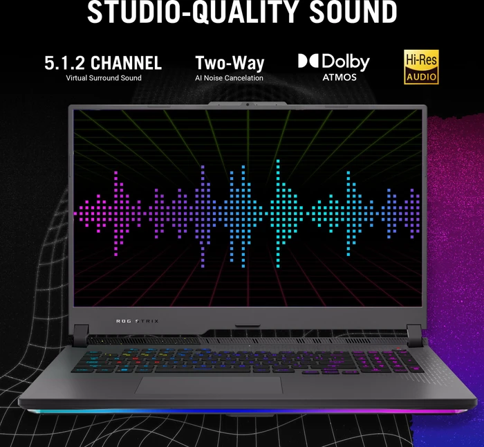 ASUS ROG Strix G17 (2023) G713PV-LL145W, Eclipse Gray, Ryzen 9 7940HX, 32GB RAM, 1TB SSD, GeForce RTX 4060, DE