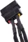 Phobya Molex auf 3-Pin Adapter, sleeved, 30cm, schwarz Vorschaubild