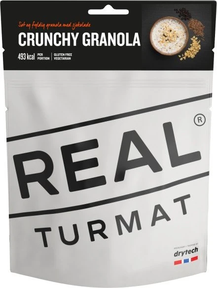 Real Turmat Crunchy Granola 493kcal