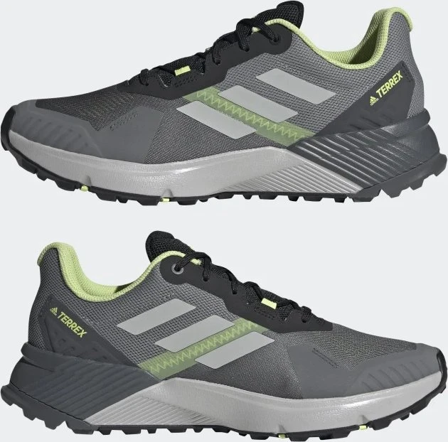 adidas Terrex Soulstride grey four/grey two/pulse lime (Herren)