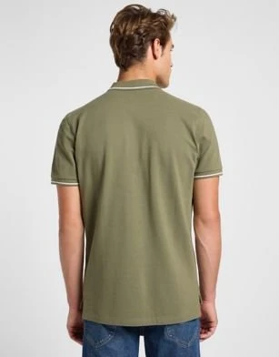 Lee Regular Pique Poloshirt kurzarm mercantile green (Herren)