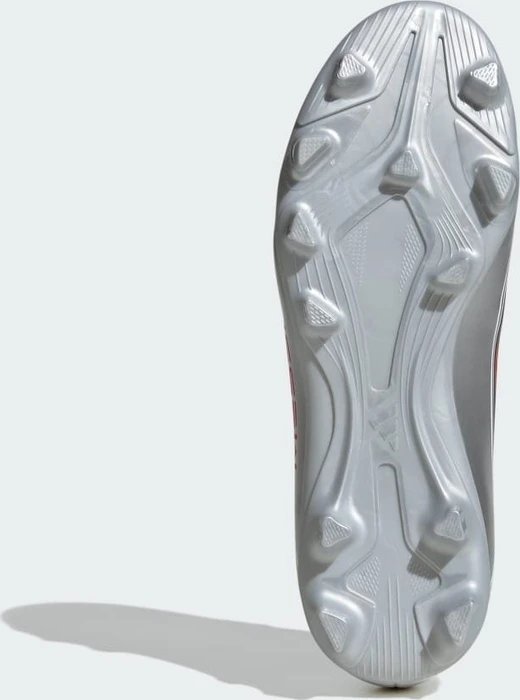adidas F50 Messi Club FG/MG cloud white/lucid red/silver metallic (Junior)