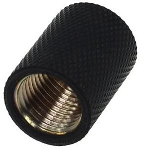 ALPHACOOL HF Muffe G1/4 IG auf G1/4 IG - Deep Black Image