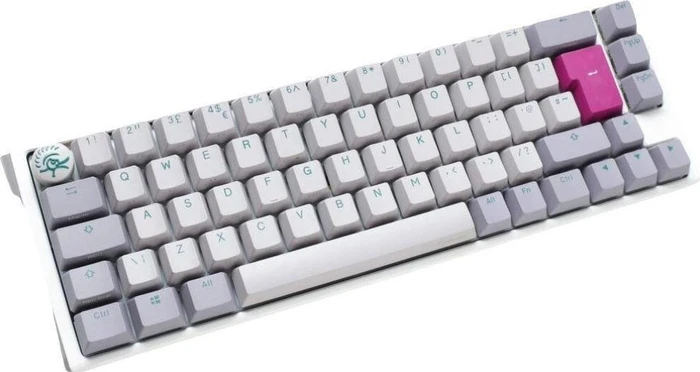 Ducky One 3, Mist Grey, SF, PBT, LEDs RGB, MX RGB ERGO CLEAR, USB, UK