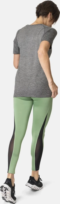 Odlo Essentials Seamless Funktionsshirt kurzarm stone grey melange (Damen)