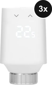 Eve Thermo 2025 (5. Generation/Matter) Heizkörperthermostat, Heizungssteuerung, 3er-Pack (10ECD1751-3X)