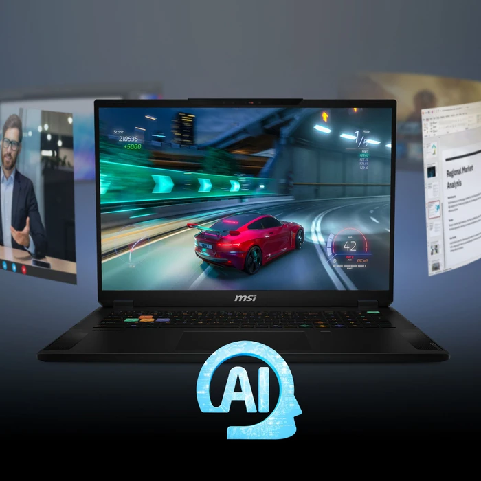 MSI Stealth 18 HX AI A2XWIG-042, Midnight Black, Core Ultra 9 275HX, 64GB RAM, 2TB SSD, GeForce RTX 5080, DE