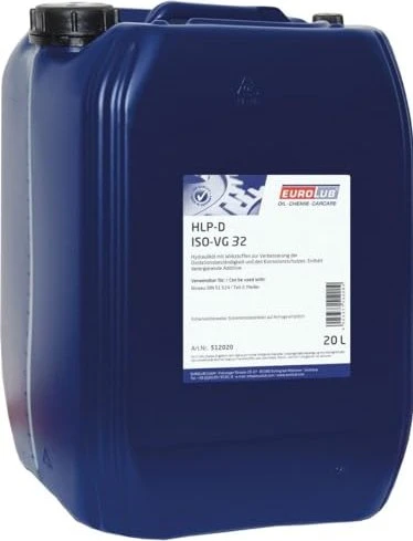 Eurolub HLP-D ISO-VG 32 Hydrauliköl 20l