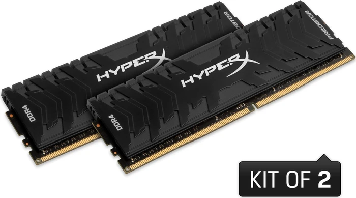 Kingston HyperX Predator UDIMM 32GB Kit, DDR4-3200, CL16-18-18, 2RX8