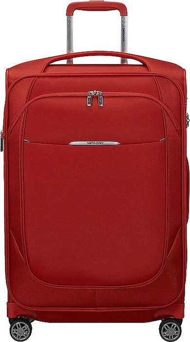 Samsonite Re-Lite Trolley mit 4 Rollen 67cm poppy red