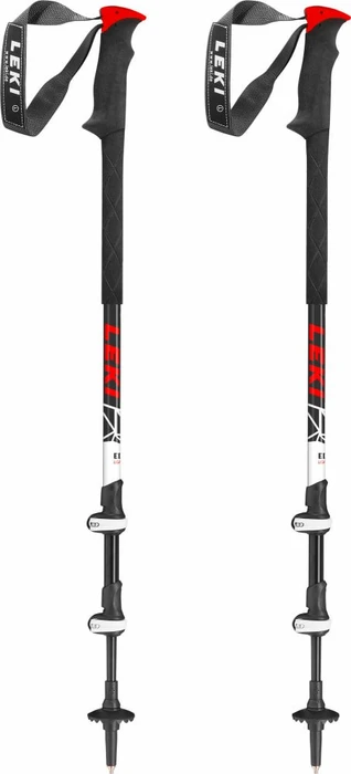 Leki Edge 3 Ultralite Speed Touren Skistock black/neon yellow/white (Modell 2023/2024)