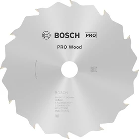 Bosch Professional Speedline Wood Kreissägeblatt 12Z, 165x1.7x20mm, 1 Stück