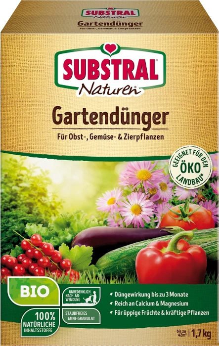 Evergreen Garden Care Substral Naturen Bio Gartendünger, 1.7kg